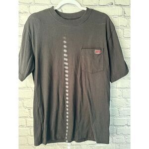 Wrangler Men’s Workwear Pocket T-Shirt – Black – Size Medium